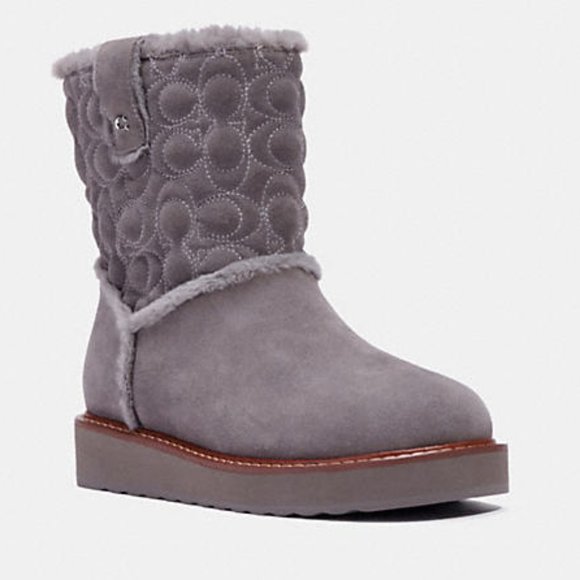 Coach Ivy Boot Gray - Picture 1 of 4